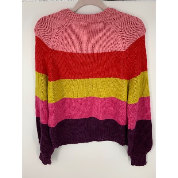 Gap Colorful Striped Sweater Size M - Picture 2 of 7